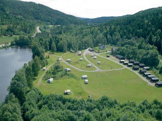 Sjøstrand camping flyfoto