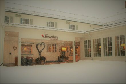 Skaslien gjestgiveri vinter 2