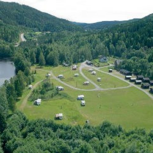 Sjøstrand camping flyfoto